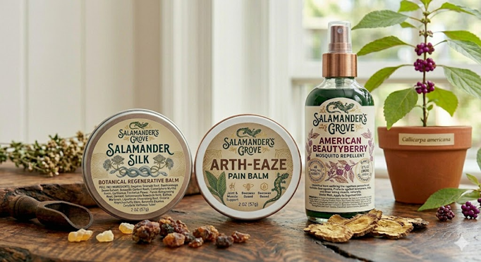 Salamanders Grove product lineup