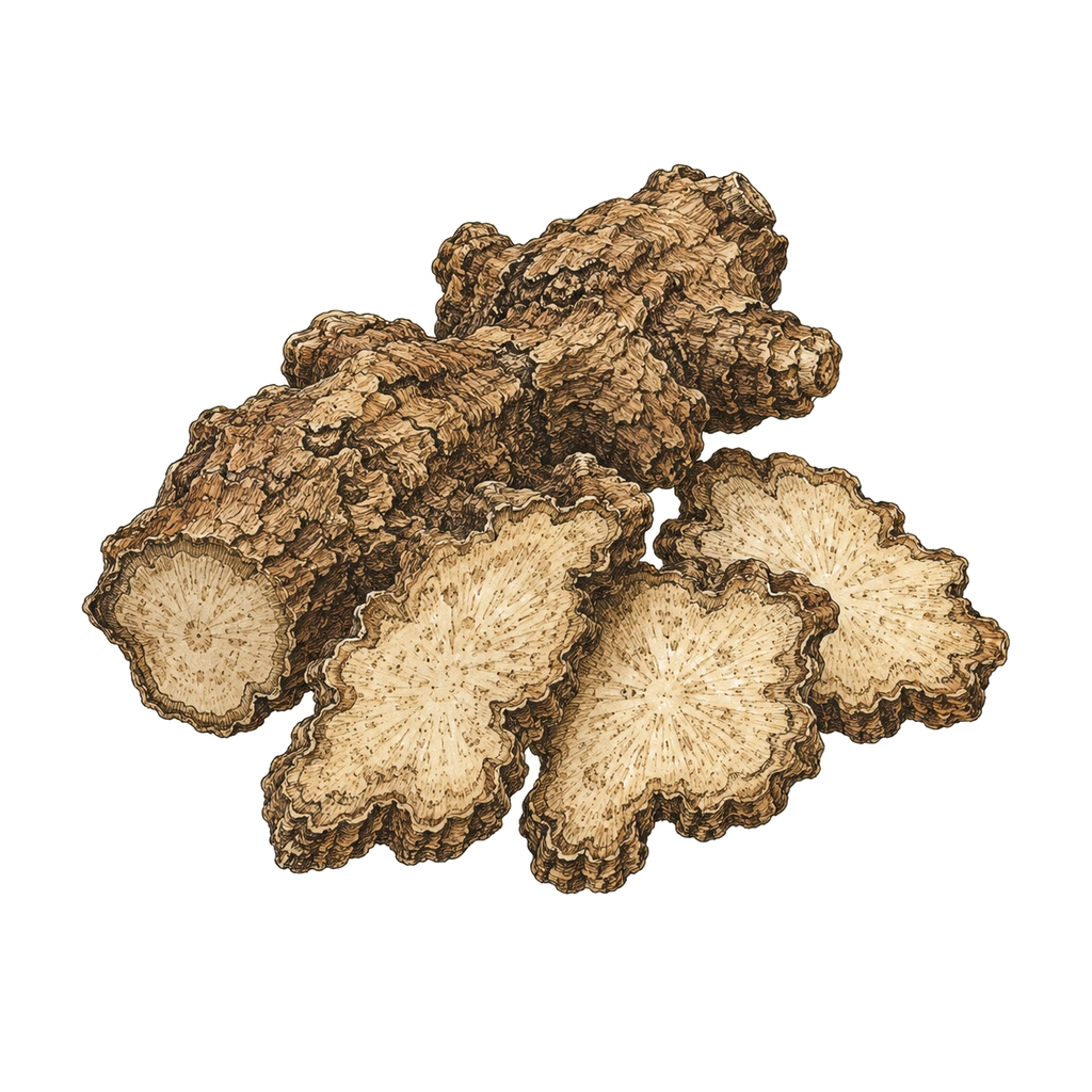 Chuan Xiong / Szechuan lovage root herb image