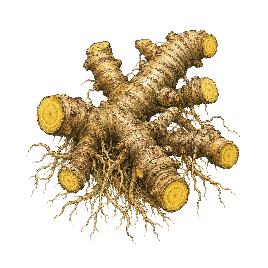 Huang Lian / Coptis rhizome herb image