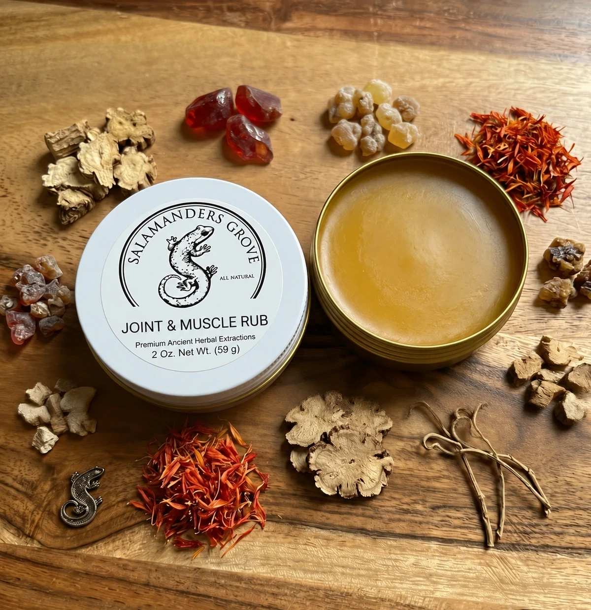 Joint and Muscle Rub rub jar