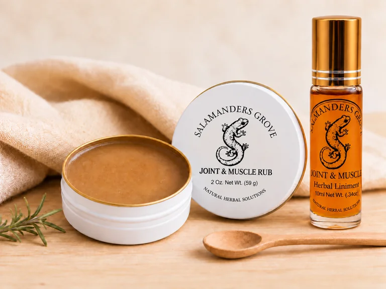 Joint and Muscle Rub rub jar