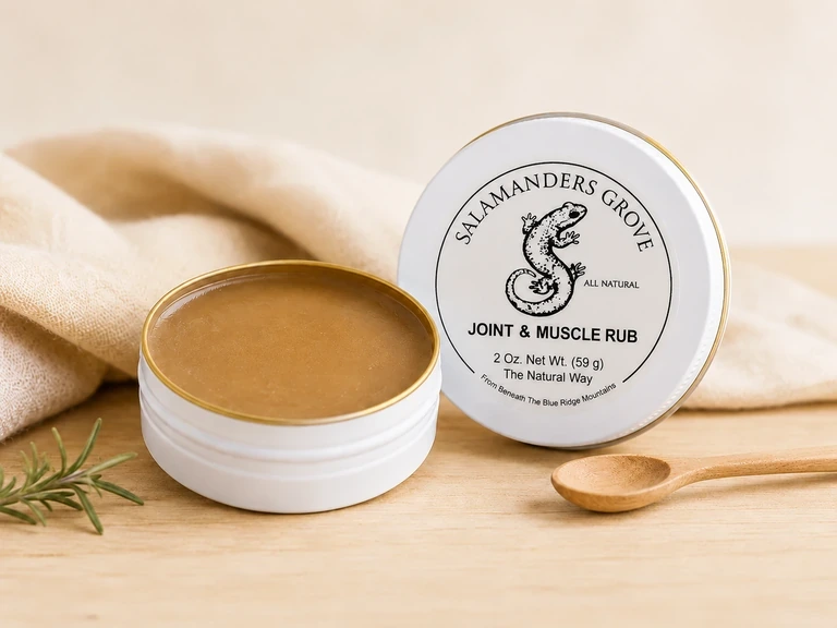 Joint and Muscle Rub rub jar