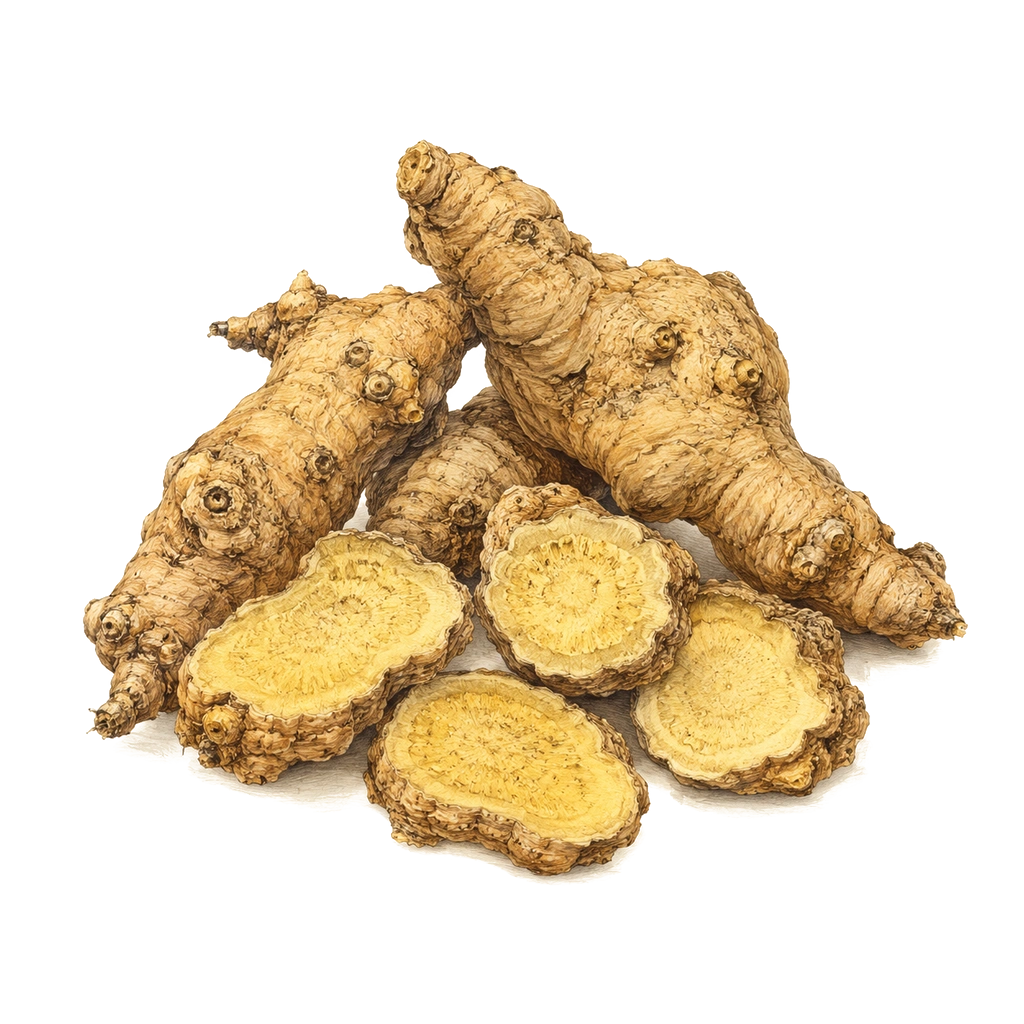 Yan Hu Suo / Corydalis root herb image